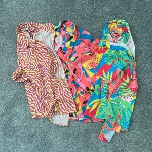 BUNDLE: Party Shirt International - 3 shirts - Medium